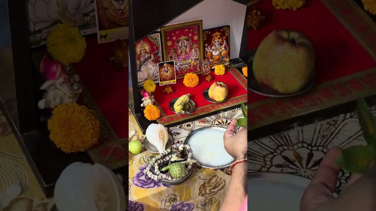 Our Mahashivratri Celebration at Home #shiv #shivratri #mahadev #mahakal #harharmahadev #shivshakti 