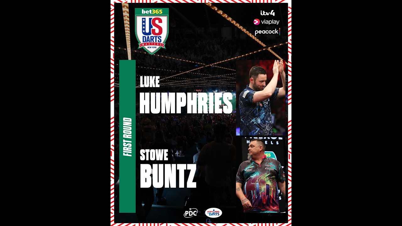 PDC World Series of Darts 2025 - New York City - 2025 06 28 - Luke Humphries v Stowe Buntz - HUN