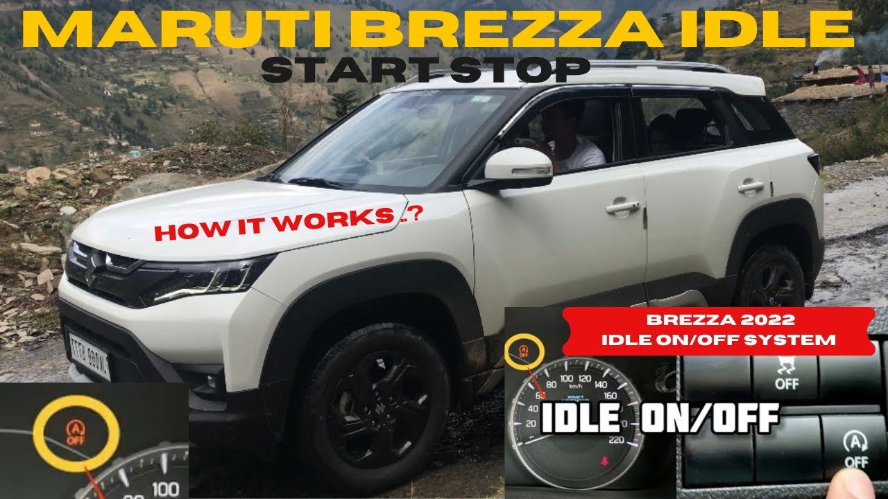 Maruti Brezza Idle On/Off How to Use Properly 🚗 | Brezza Hidden feature | Brezza 2022 | UMAIS VLOGS
