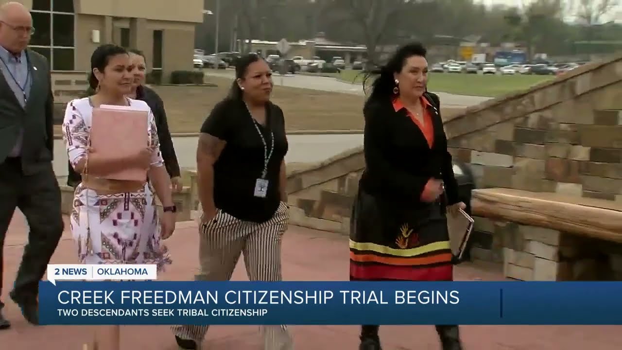 Fight for creek freedman citizenship heads to trial