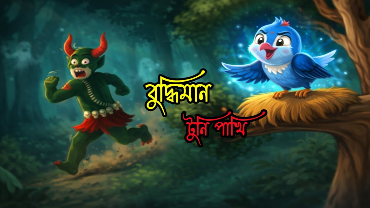 বুদ্ধিমান টুনি পাখি | Buddhiman Tuni Pakhi | Rupkothar Golpo | Tunir Pakhir Golpo 