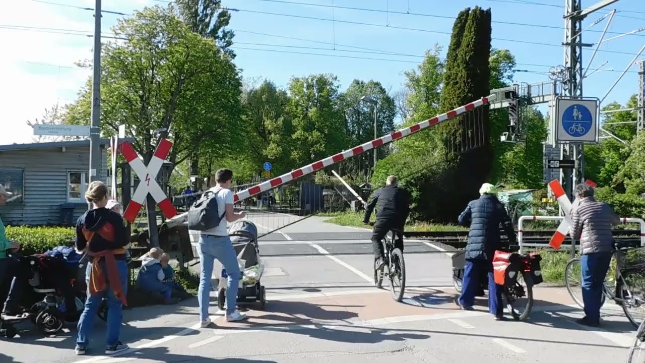 Bahnübergang Lindau, Lotzbeckweg - Mechanische Ortsschranke