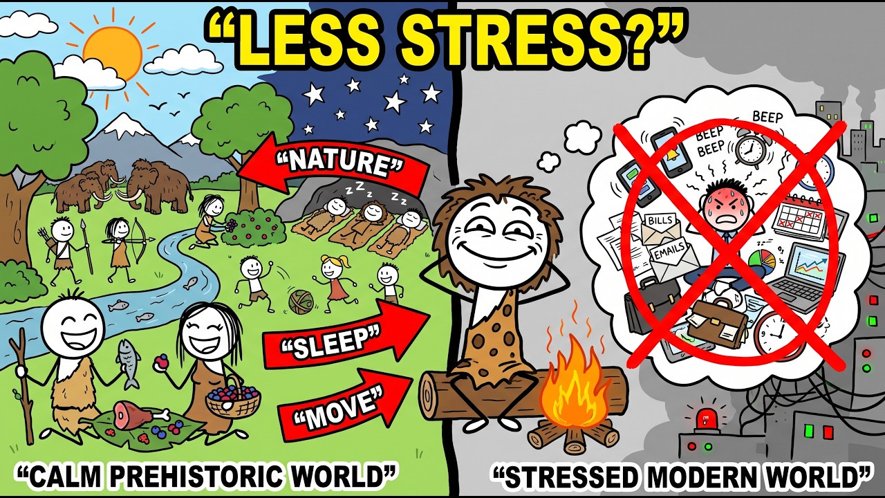 Why Ancient Humans Were Less Stressed Than You | The Surprising Psychology of Ancient Humans