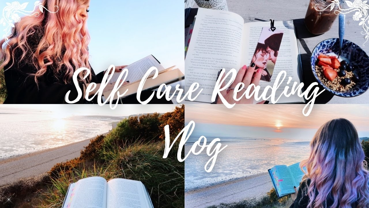 cliffside reading, self care + sunshine | 🦋Reading Vlog