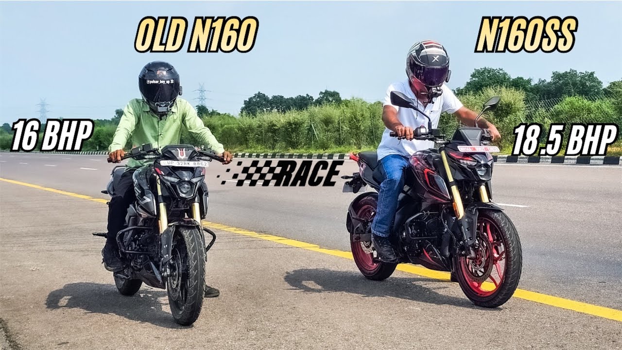 NEW PULSAR N160SS vs PULSAR N160 DRAG RACE 🔥 | PERFORMANCE BATTLE