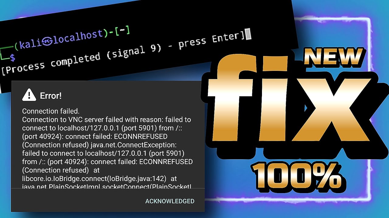 How to fix nethunter Kex? nethunter kex connection failed(new method)