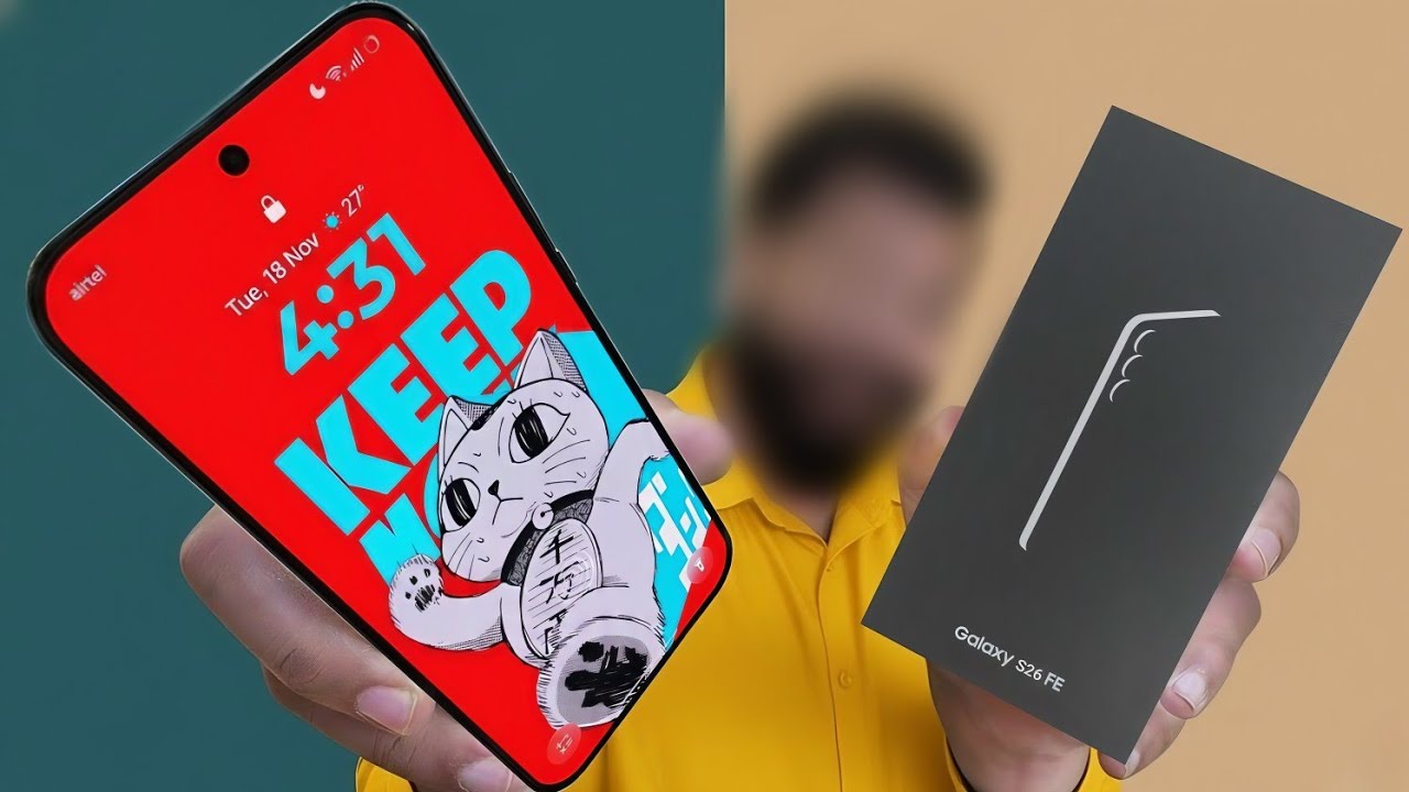 Samsung Galaxy S26 Fe Unboxing, first look & review