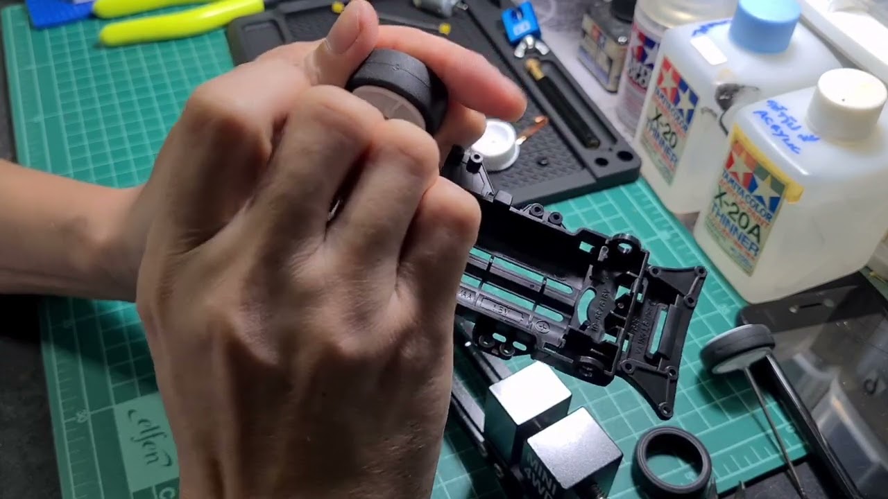 Tamiya mini4wd 19803 Lord knight ประกอบยังไงให้แรงและทนทาน #mini4wd #tamiyamini4wd #lasermini4wd