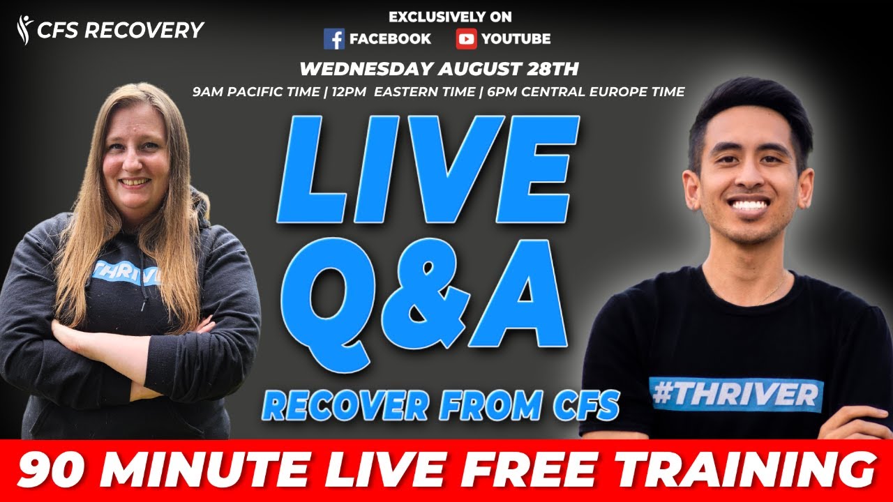 CFS Recovery Q&A Livestream with Junior & Ariel!