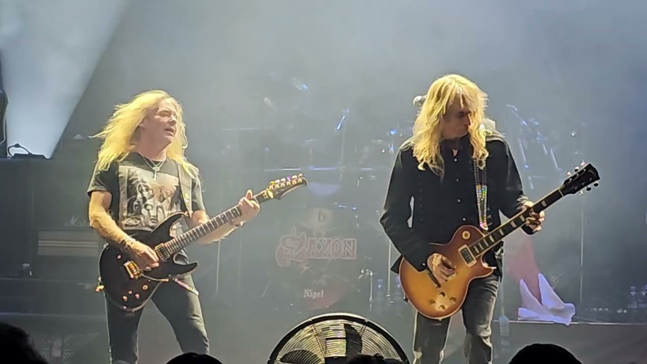 Saxon - Denim and Leather (013 Tilburg, Hell, Fire and Steel European Tour 2025)