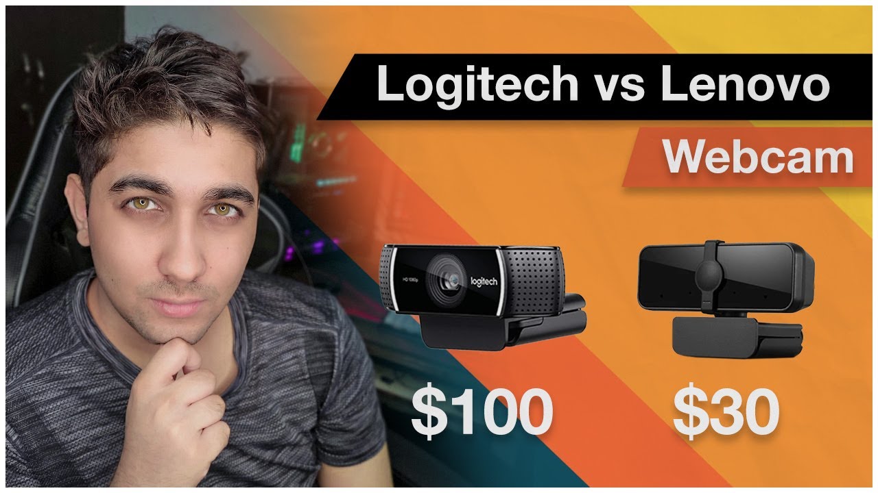 Веб-камера Lenovo 300 FHD | Самая дешевая для прямых трансляций и конференций
