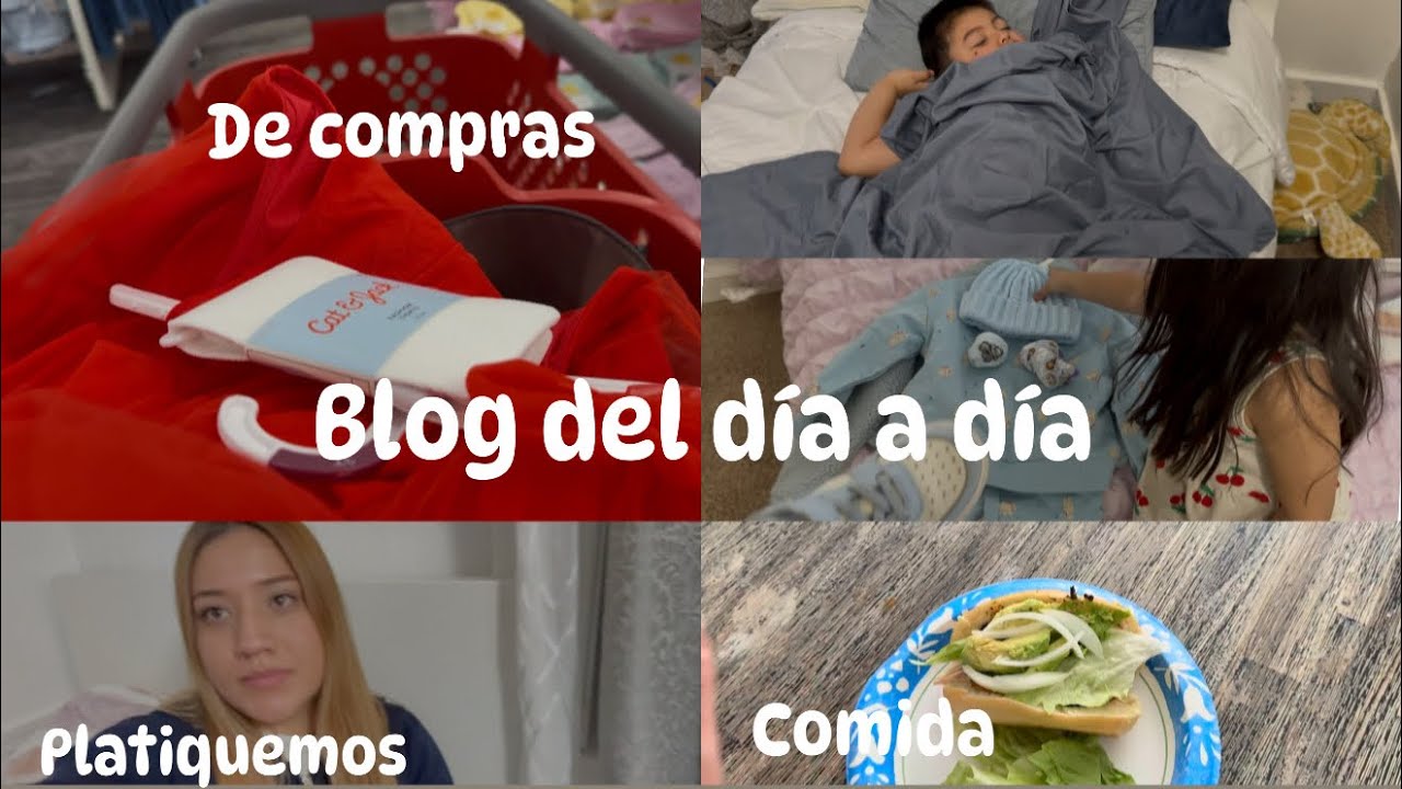 Rutina diaria, los niños a la escuela, un día de compras para San Valentín, ￼ blog familiar!