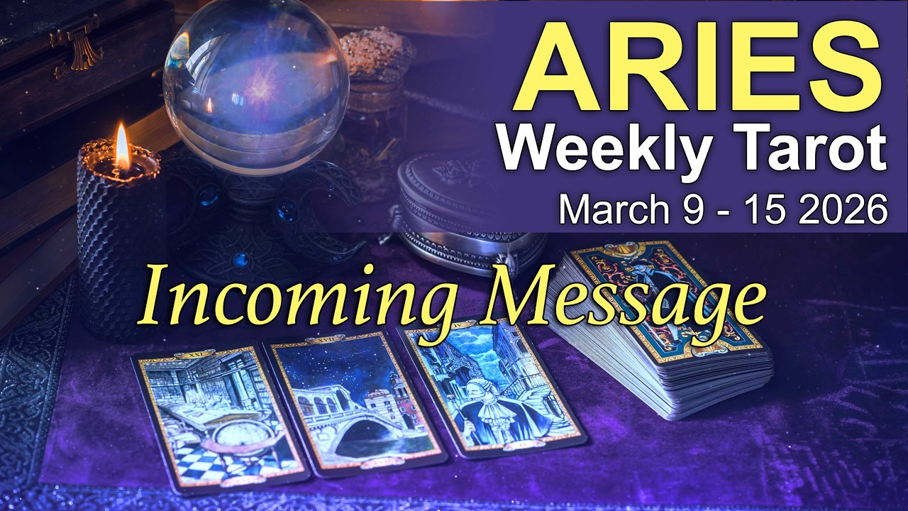 ARIES Weekly Tarot Reading &lsquo;TURNING A CORNER!&rsquo; Intuitive Spiritual Guidance March 9 - 15 2026 ✨