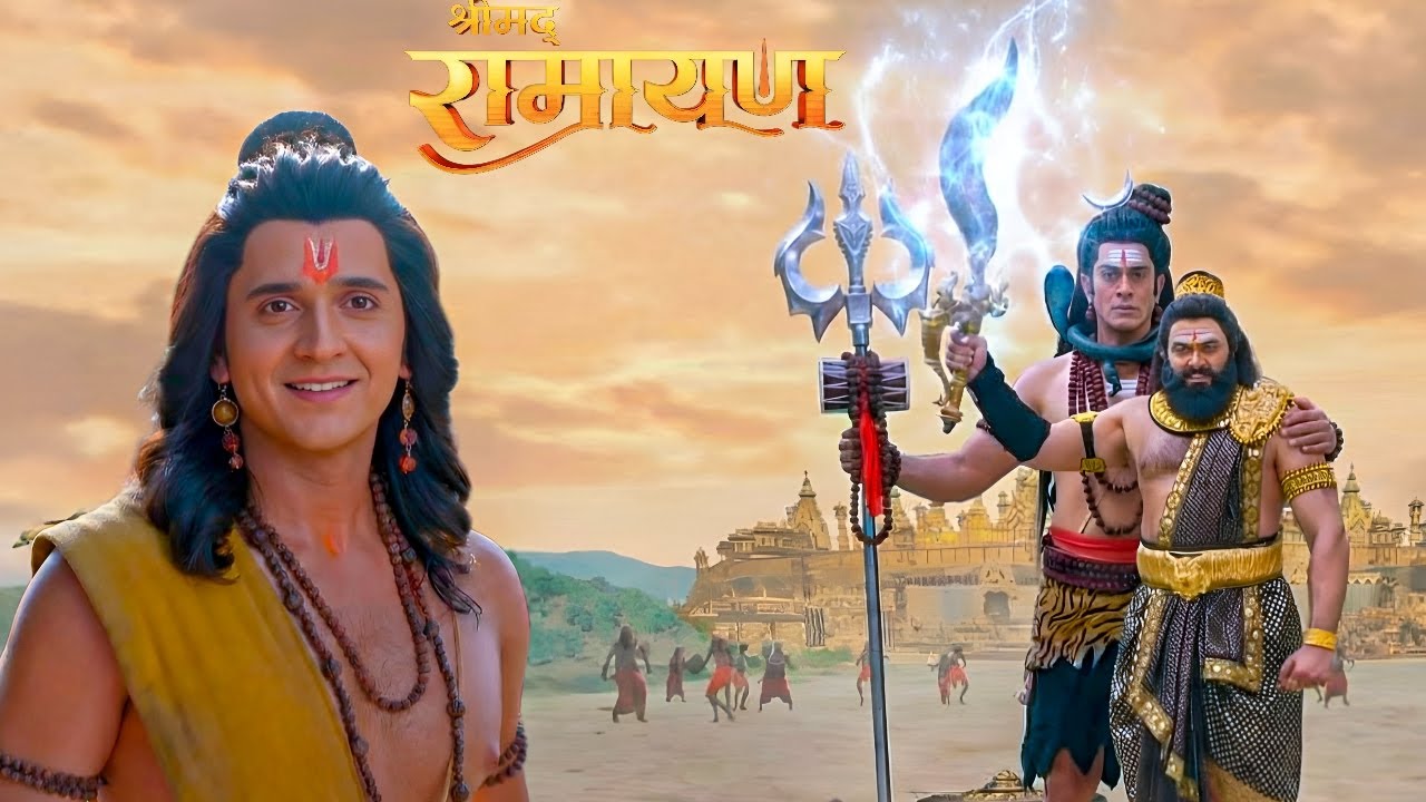 रावन ने चलाया श्री राम पर चंद्र अस्त्र उसे रोकने लिए कैलाश से उतर आए महादेव || Shrimad Ramayan