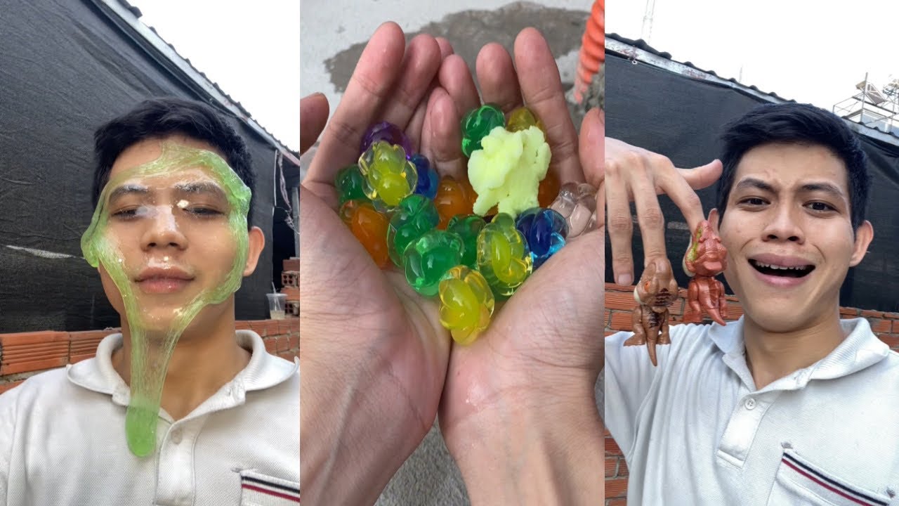 Review Đồ Chơi Khủng Long 🦖 Cắn Tay😱, Slime Mặt Nạ Bao Ngầu🤪… Có Hình Dáng Kỳ Lạ|Phần1|huyrongchoi