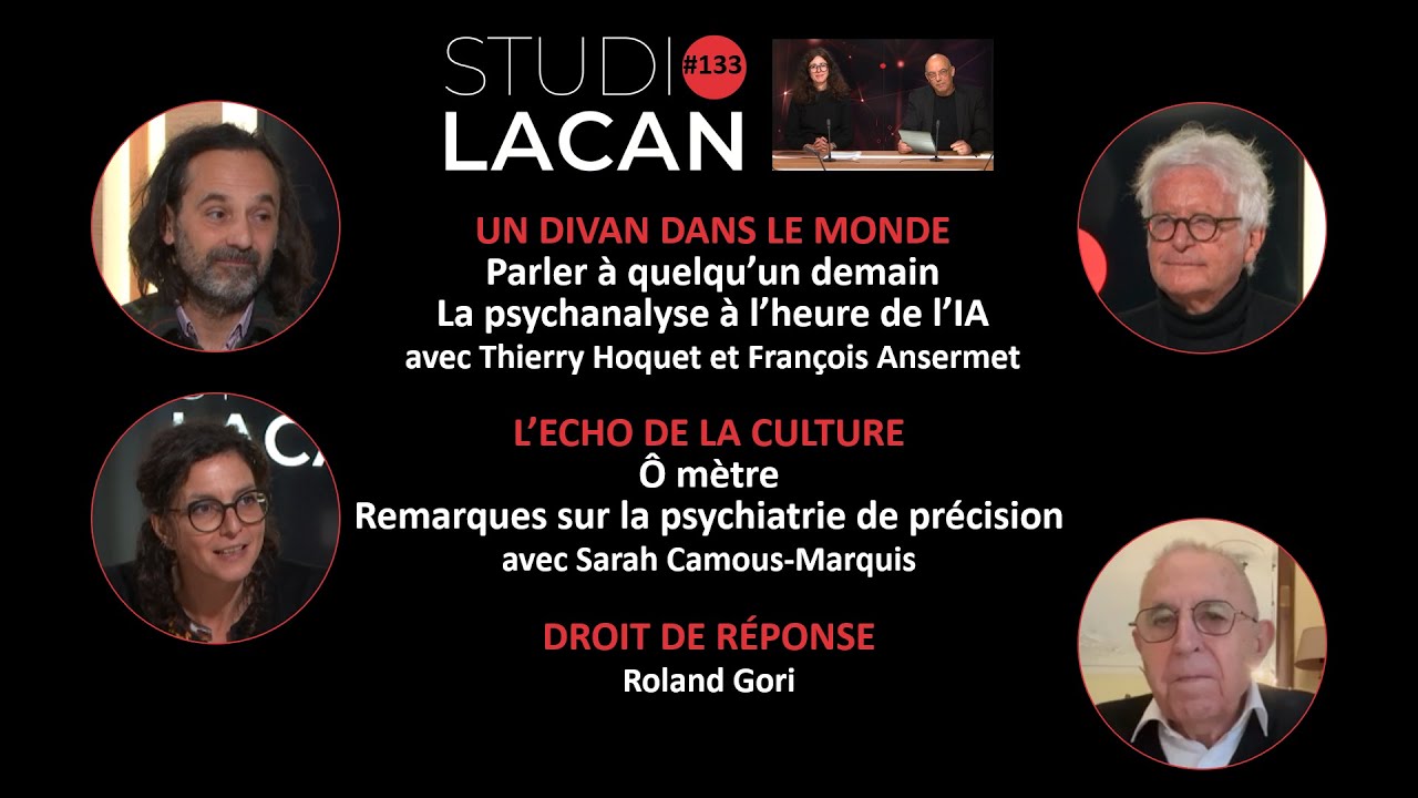 Parler à quelqu’un demain. La psychanalyse à l’heure de l’IA. Thierry Hoquet et François Ansermet