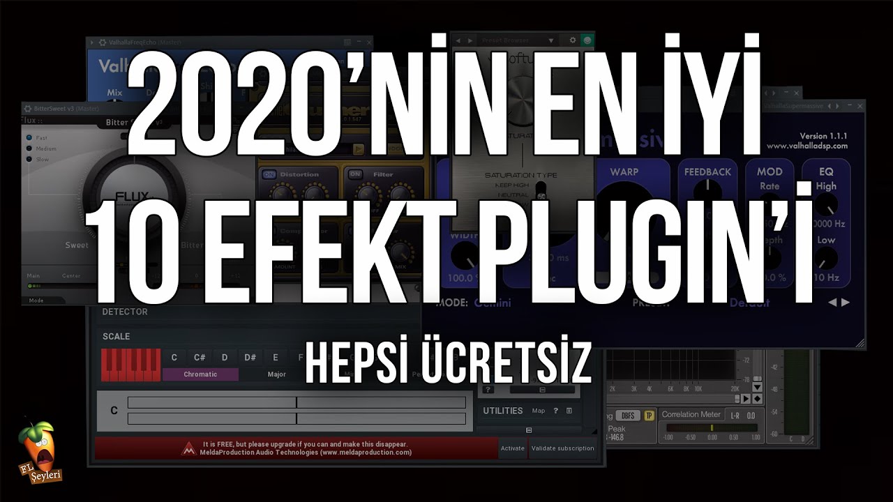 2020'nin En İyi 10 Efekt Plugin'i (HEPSİ ÜCRETSİZ)
