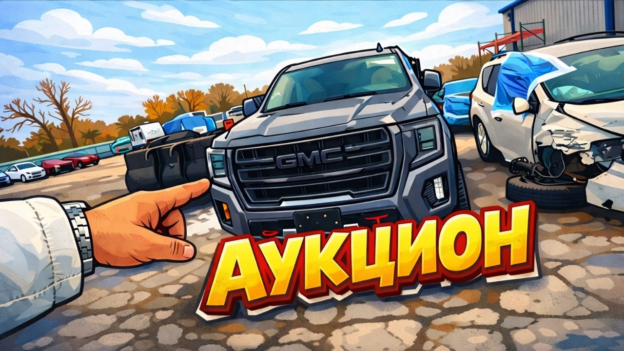 Аукцион США изнутри: осмотр машин  | Купил в прямом эфире  (Yukon AT4, Sorento, Malibu)