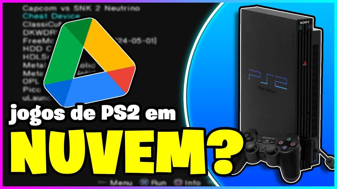 Streaming de jogos de PS2 pela nuvem no OPL?  Parece que dá! Veja como e teste!