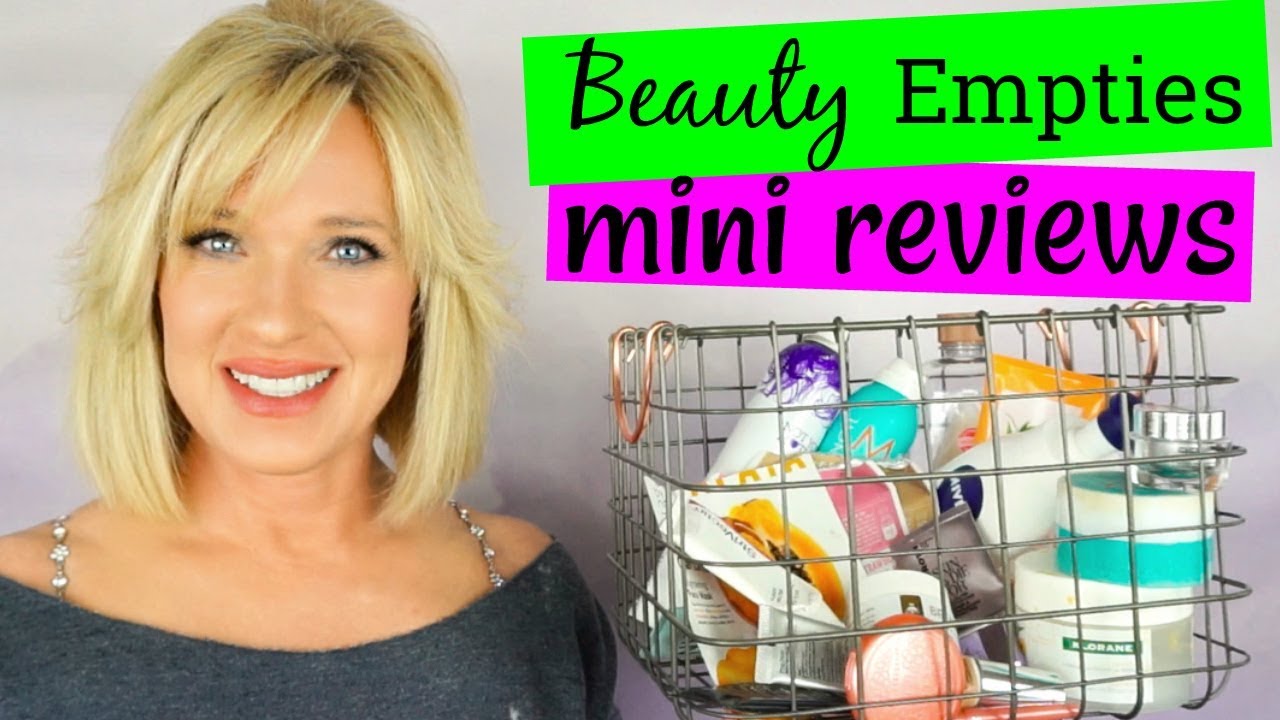 Beauty Empties MINI REVIEWS! Makeup, SKIN CARE, Hair Care + Body Care!
