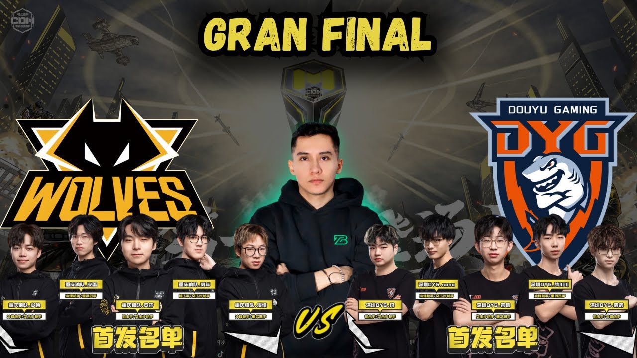 WOLVES vs DYG - GRAN FINAL CDM CHINA S7 STAGE 1 | COD MOBILE