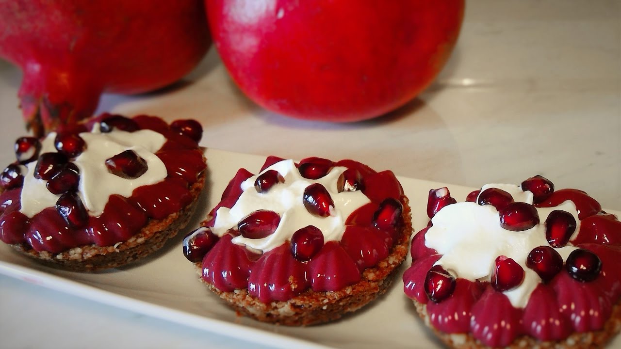 Mini Pomegranate Tarts