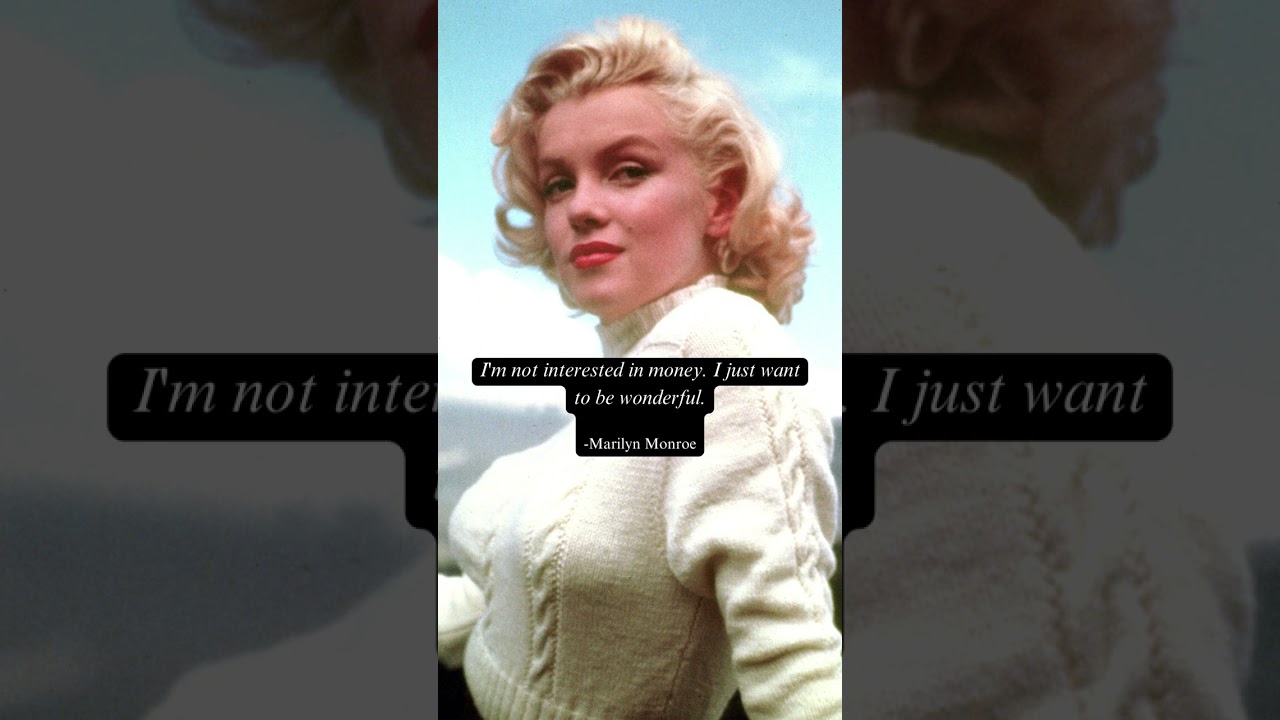 Marilyn Monroe | Celebrity Quotes