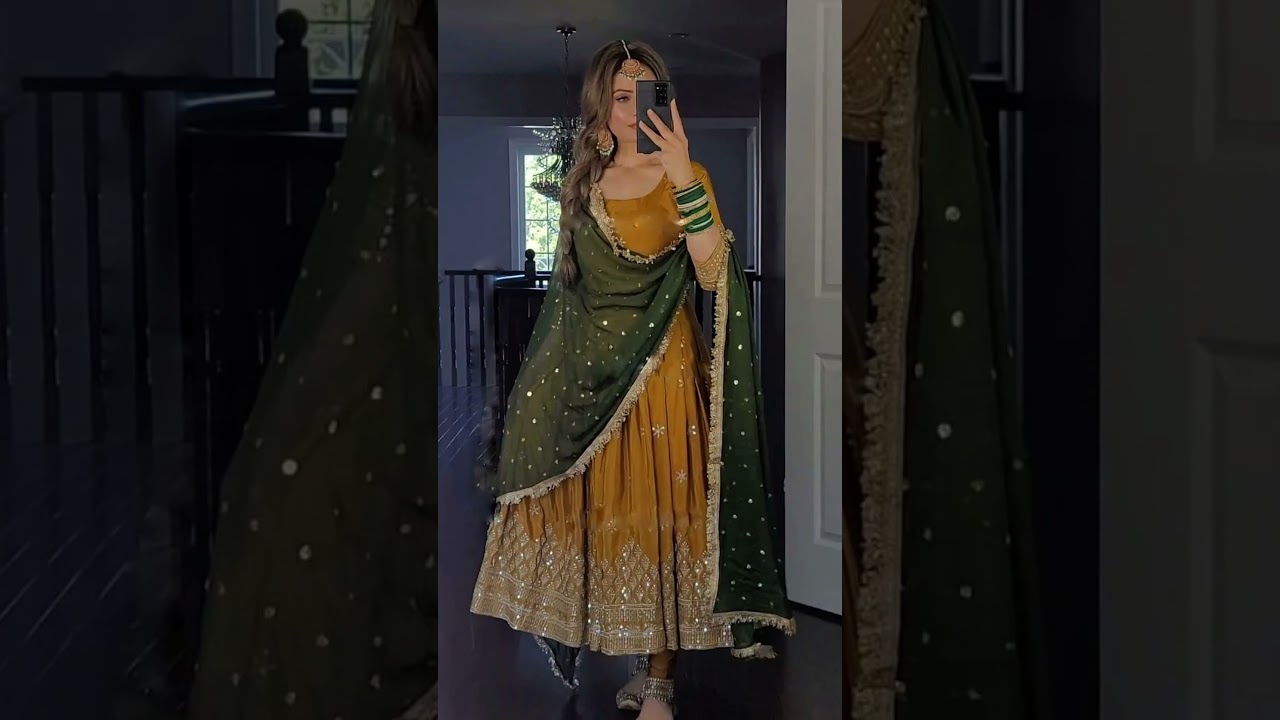 🌸 Designer Anarkali Stitching Ideas | Custom Tailored by Manisha Shines Boutique