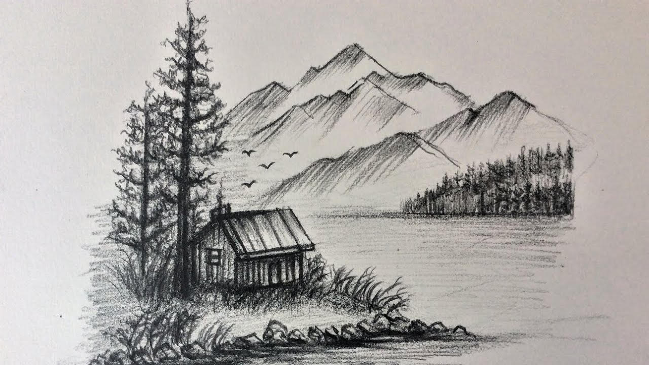 How to draw a nature