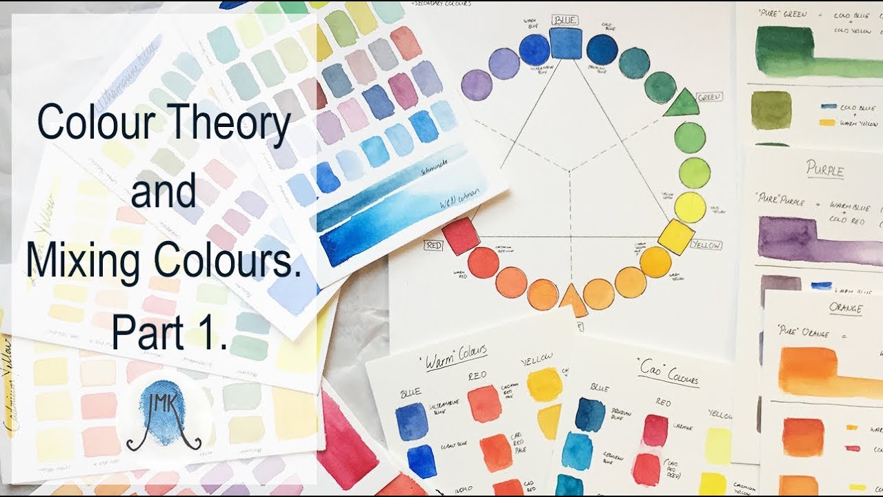 Colour Theory and Mixing Colours. Part 1.
