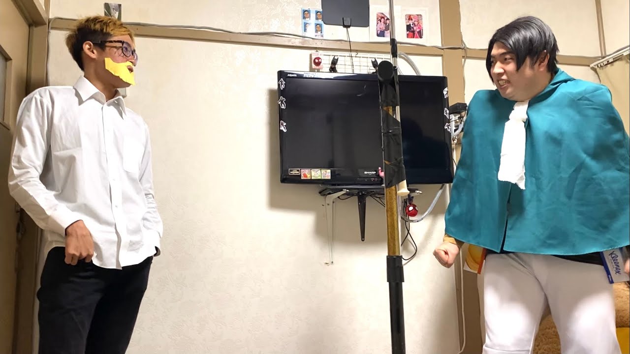 ジークを連れてきたリヴァイ