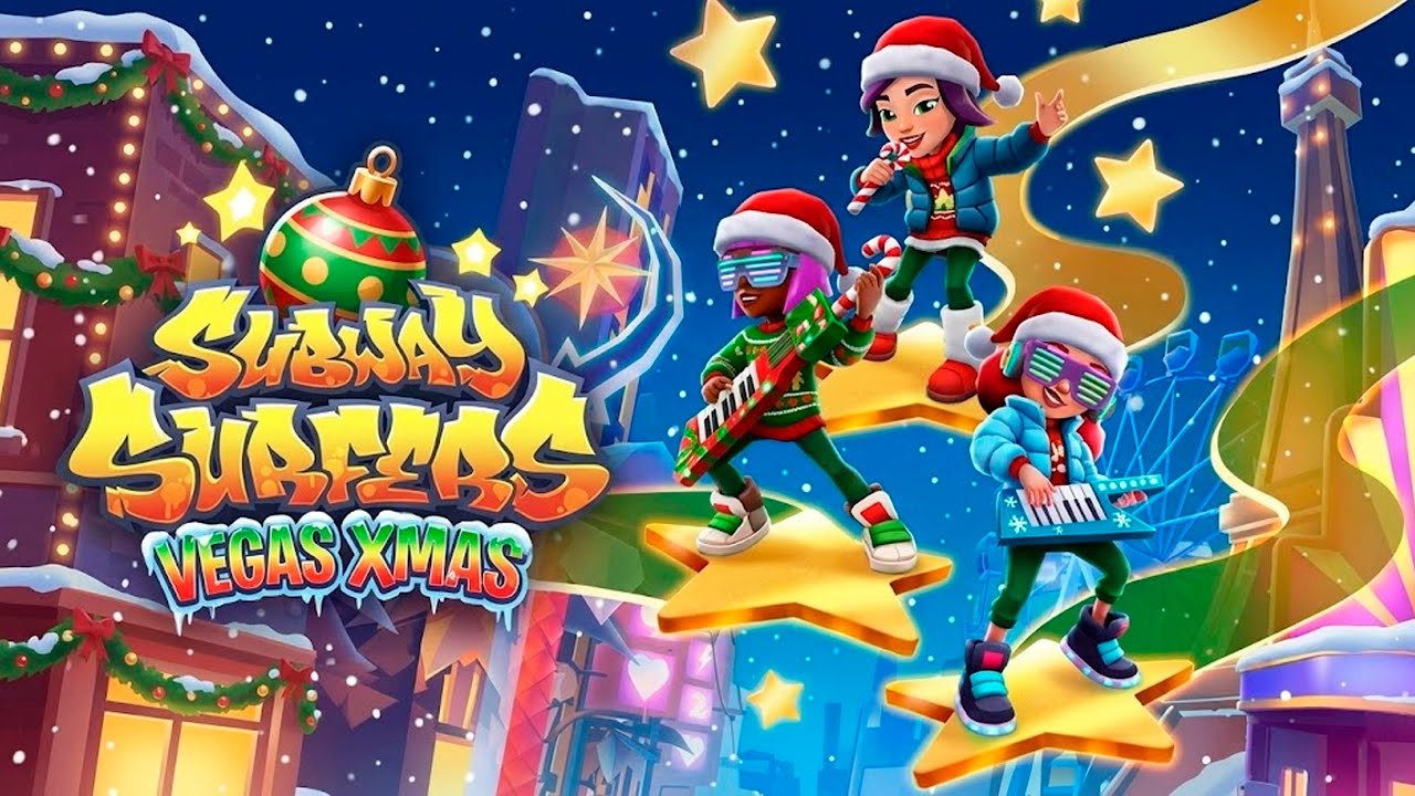 Subway Surfers LAS VEGAS XMAS 2025 : BUDDY CANDY OUTFIT FULL GAMEPLAY