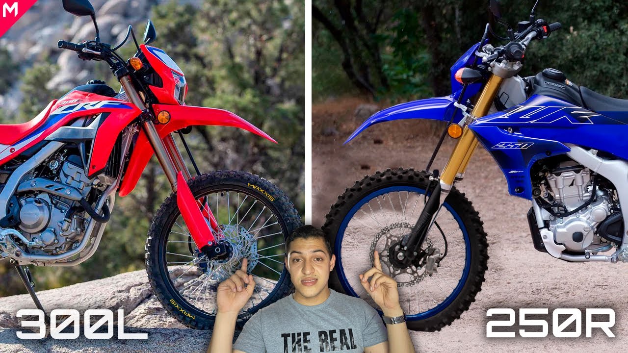 CRF 300L O WR 250R / ¿CUAL ES LA MEJOR DOBLE PROPÓSITO DEL PLANETA?/ COMPARACIÓN A DETALLE