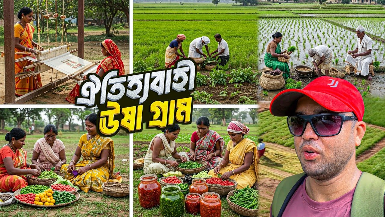 ভারতের ঐতিহ্যপূর্ণ ঊষা গ্রামের জীবনধারা | Traditional Village Usha 💫