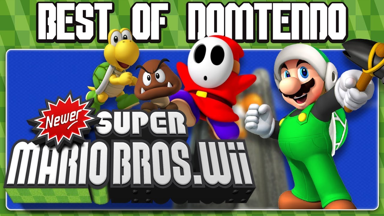 Best Of Domtendo ☆ Newer Super Mario Bros Wii (2015)