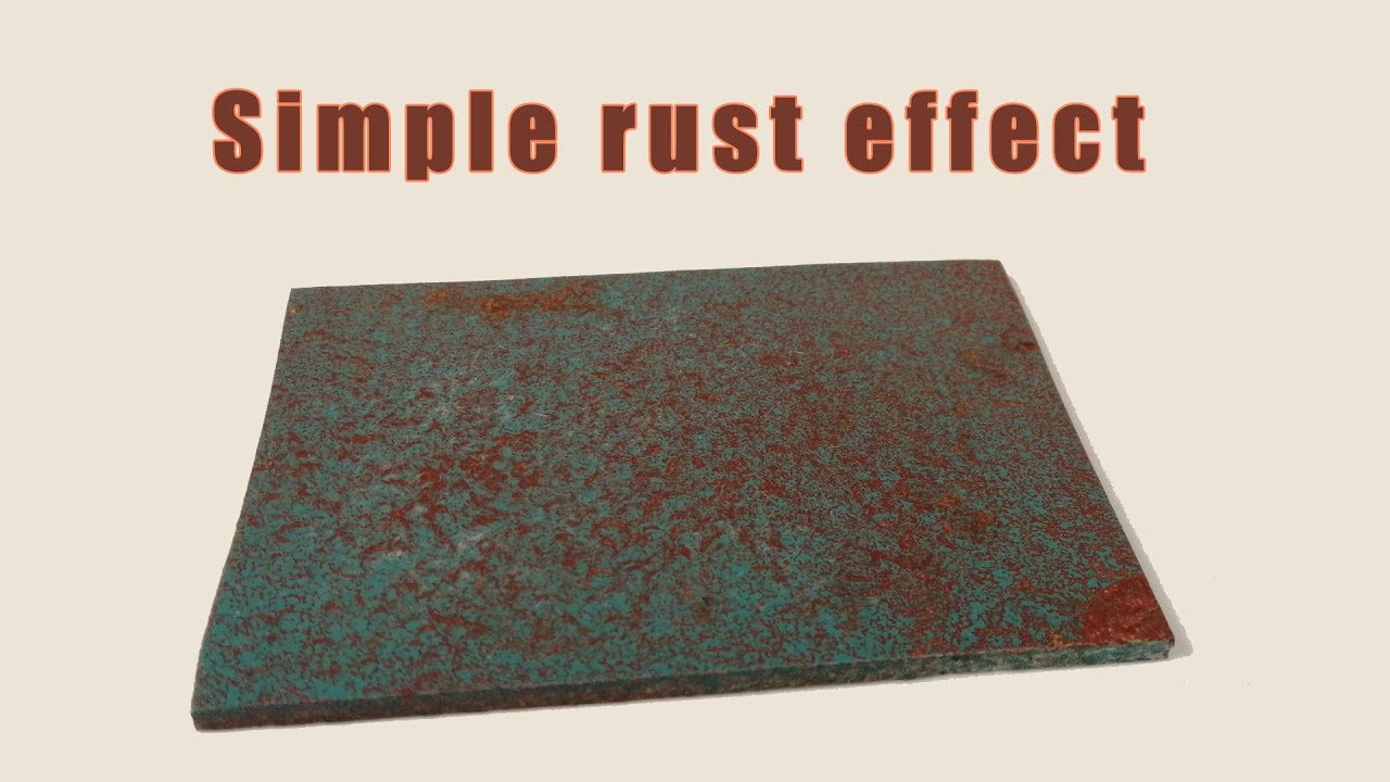 Simple rust effect