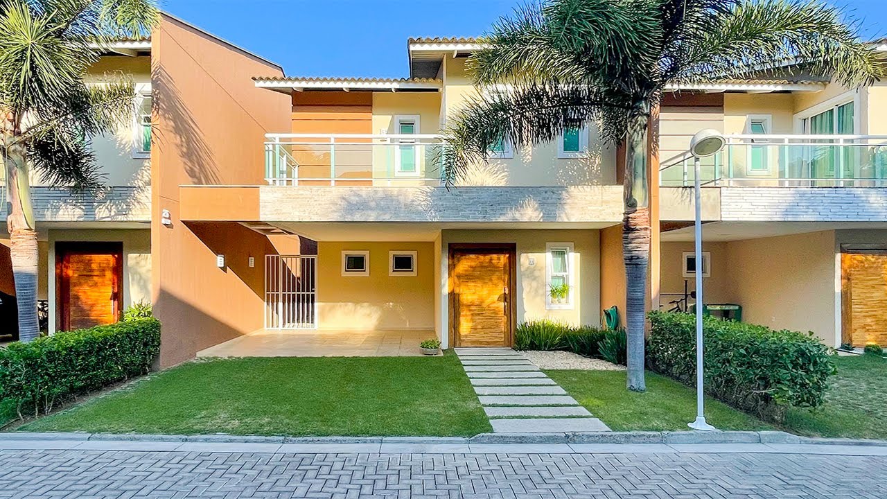 Casa sensacional 206 m² à venda em condomínio no Eusébio 💚🌳