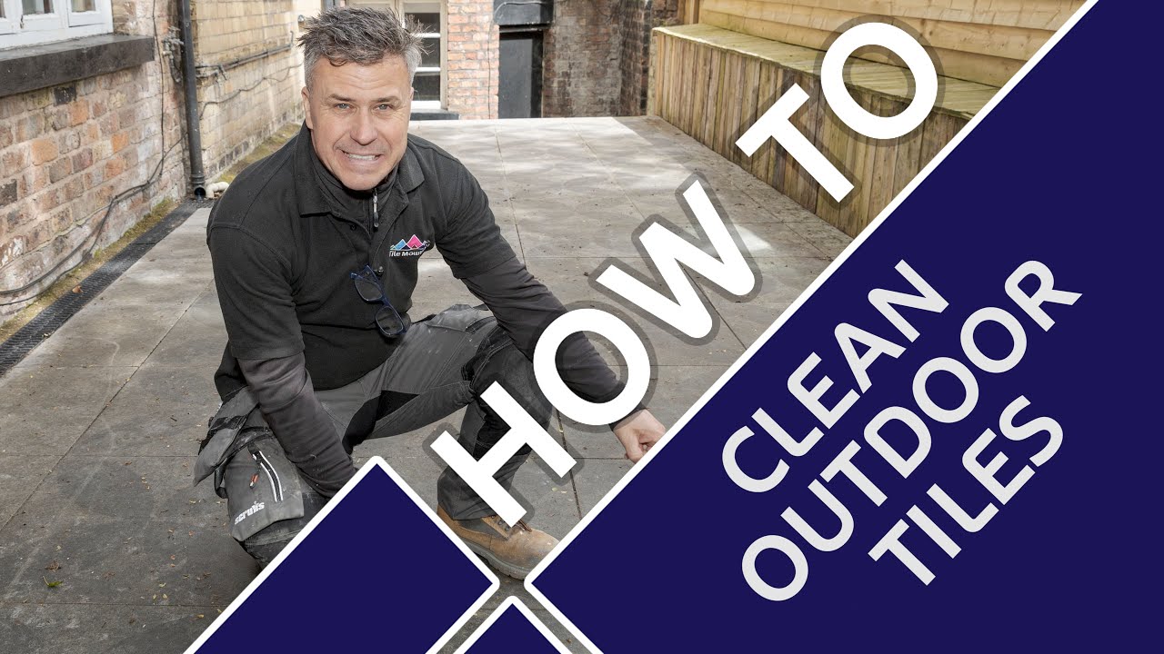 How to Clean Outdoor Tiles and Paving Slabs