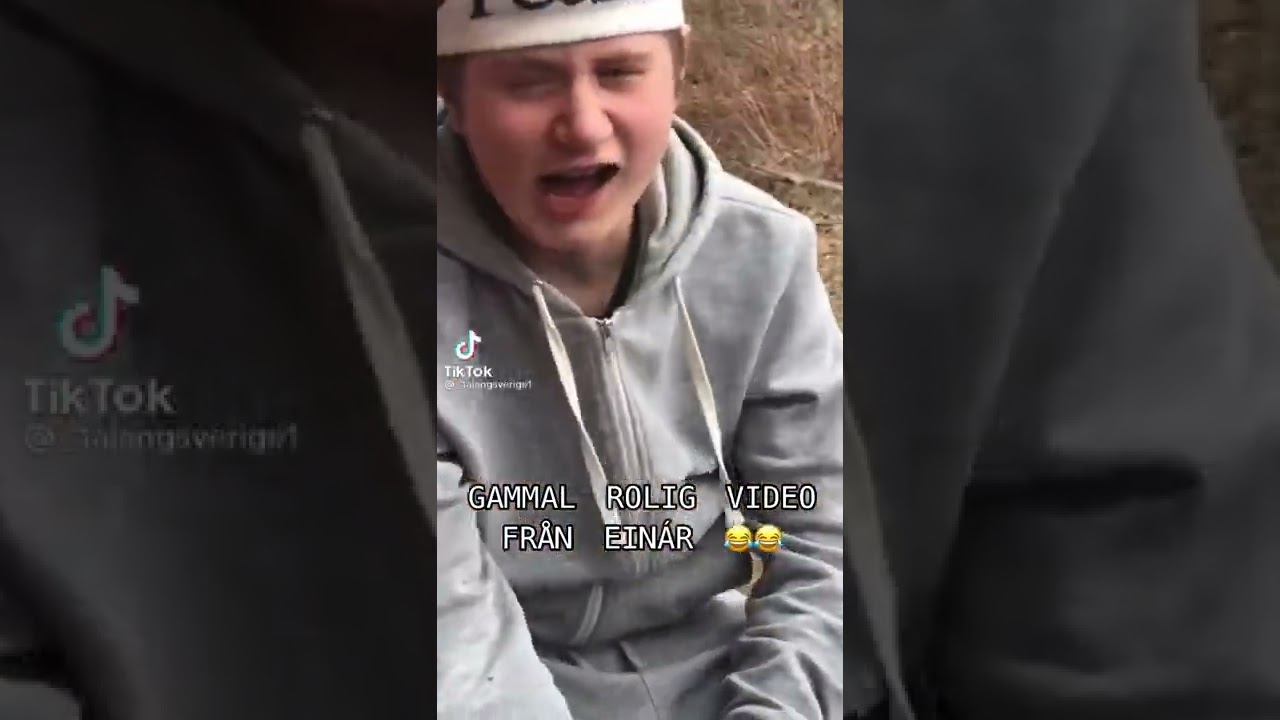 Gammal rolig video p&aring; Einar hahahaha #gangster #rip #einar #fun
