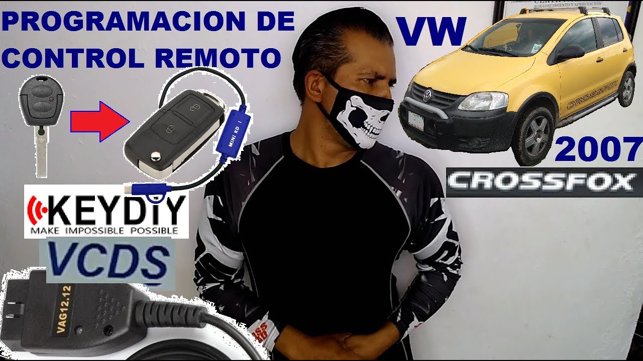 PROGRAMACION CONTROL REMOTO VW CROSSFOX 2007
