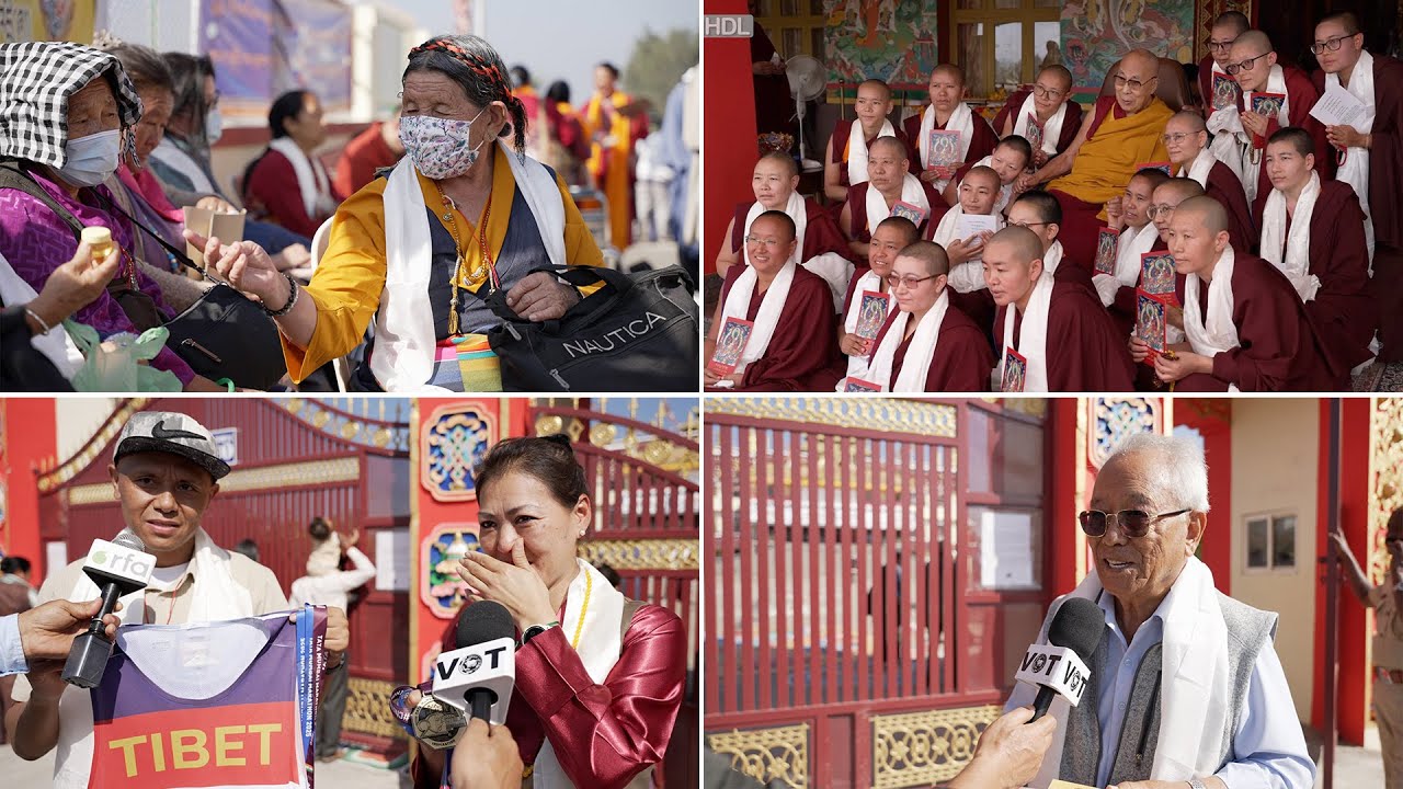 Dalai Lama blesses first batch of Namdroling 'Khenmos'