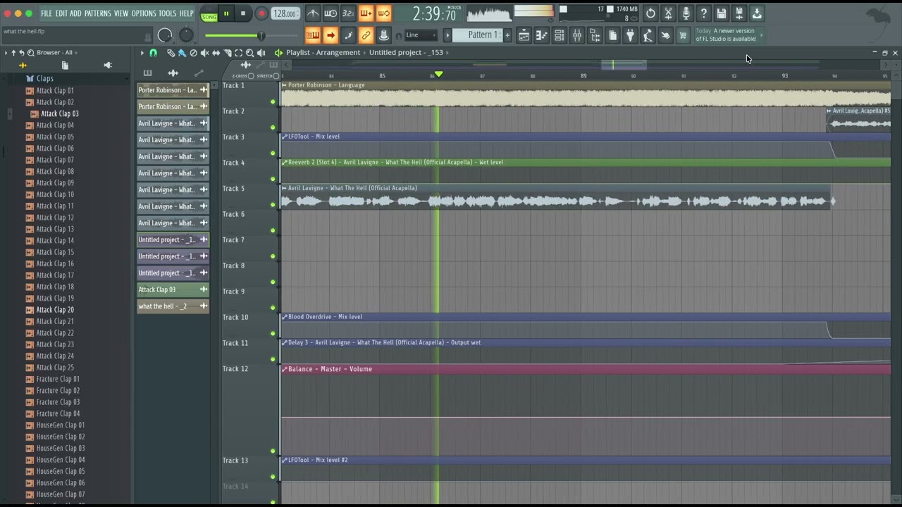 Porter Robinson x Avril Lavigne  - What The Hell/Language MASHUP