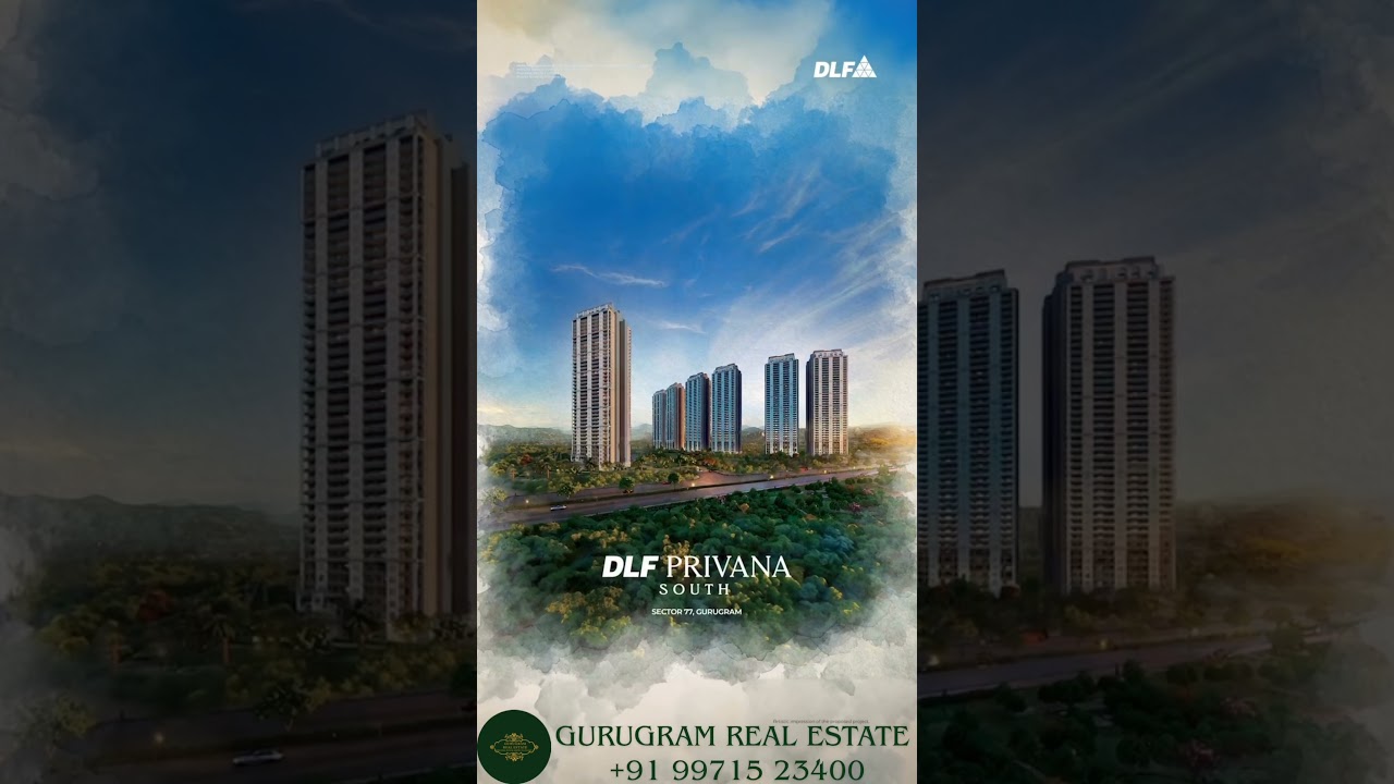 DLF Privana South &ndash; Ultra Luxury Living, Sector 77, Gurugram🔹 4 BHK & Penthouses #dlfmall #foryou