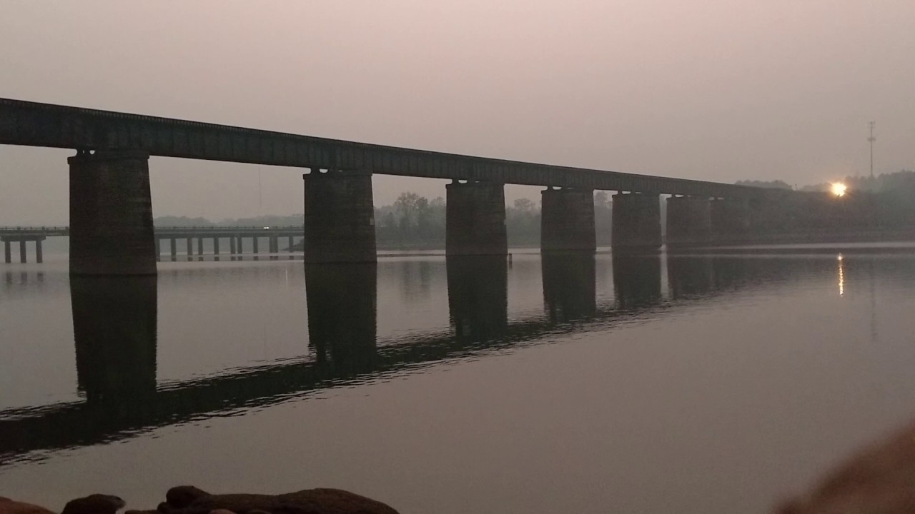NS 057 High and Wide Crosses the Seneca River in Clemson, SC