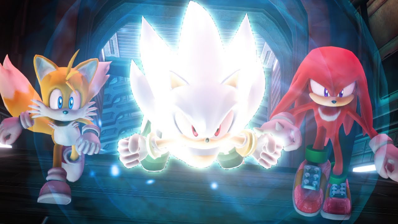 Transforming into Hyper Sonic (All Stages) in Sonic P-06