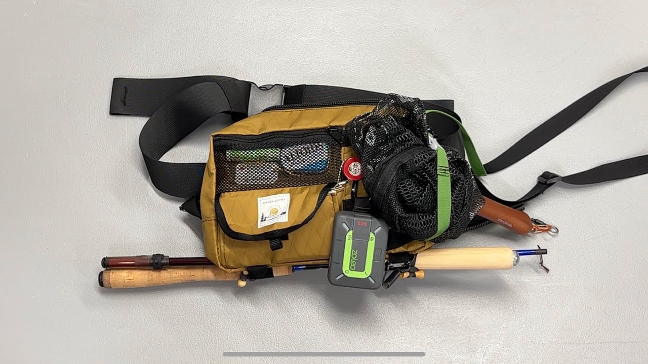 Tenkara bag dump: Yakoda convertible utility pack