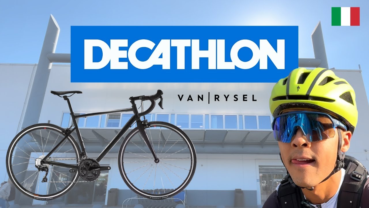 Я арендовал Van Rysel EDR AF 105 в Decathlon — Эп. 1, озеро Изео, Италия.