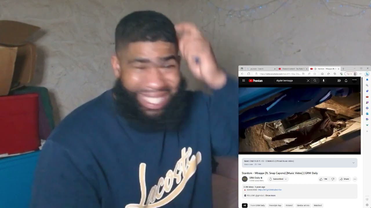 Stardom - Mbappe (ft. Snap Capone) [Music Video] | GRM Daily|Reaction