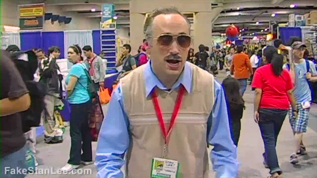 Fake Stan Lee vs. Real Stan Lee (Comic Con 2010)