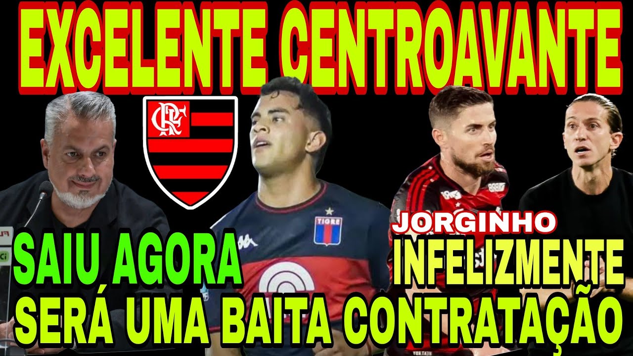 FLAMENGO: CONTRATAÇÃO DE NOVO CENTROAVANTE! DAVID ROMERO NA MIRA DO MENGÃO, DESFALQUE CONFIRMADO E+